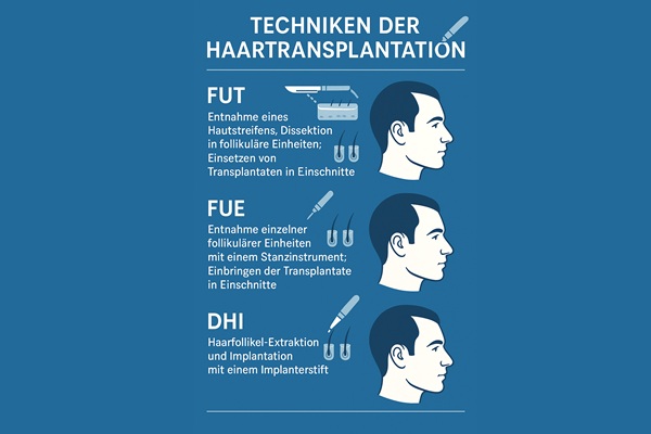 Techniken Haartransplantation