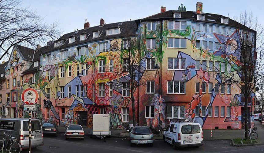 Düsseldorf — Kiefernstraße Street-Art-Spots in Deutschland