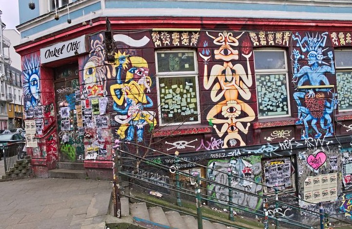Hamburg — Sternschanze und St. Pauli Street-Art-Spots in Deutschland